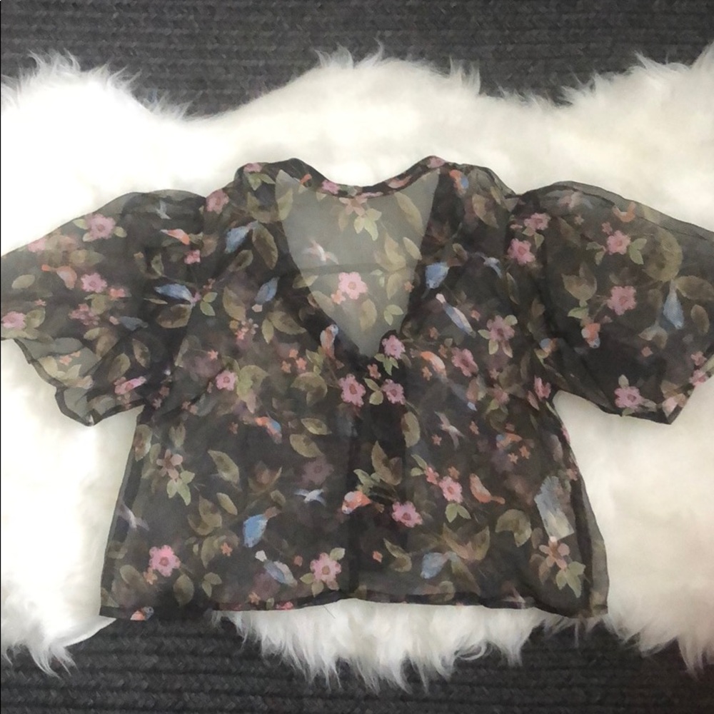 F21 crop top